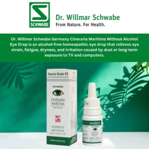 Willmar Schwabe Germany Cineraria Maritima Eye Drops (D2 Without Alcohol) (10ml)